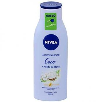 NIVEA aceite en loción coco piel normal seca bote 400 ml