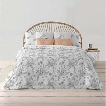 Funda Nórdica Springfield 100% Algodón Orgánico y Peinado con Botones para Cama de 135/140, dimensiones 220x220 cm