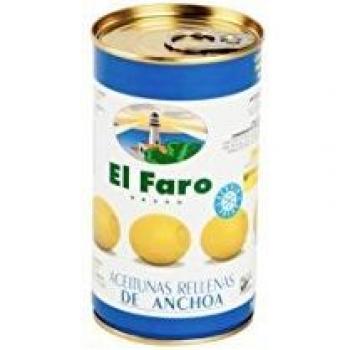 El Faro aceitunas relleno m. engraulidae 150 g