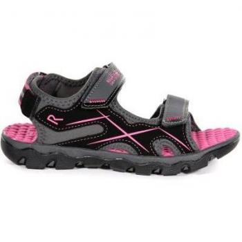 Regatta Children's/Kids Kota Drift Sandals - Silver/Duchess Pink, Multicolour, Size UK 2.5 Infant