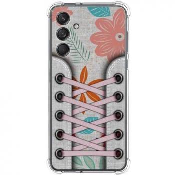 Funda Antigolpes de Silicona para Samsung Galaxy M55 5G con Diseño Zapatillas 09