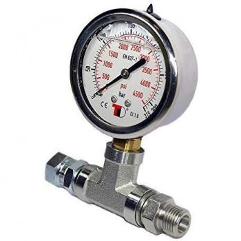 METALSUB Manómetro glicerina para compresor de Buceo.