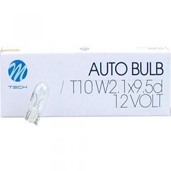 Bombilla Halógena T10 W5W 12V 5W M-Tech - Individual