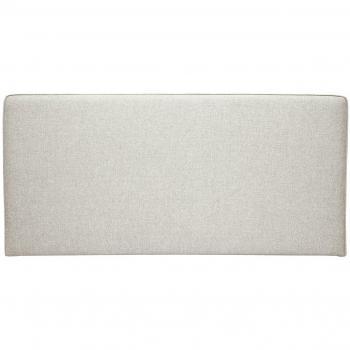 Cabecero de cama para colgar de tela beige 160 cm LILY
