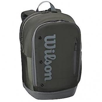 Mochila de Tenis Wilson Tour Verde - Capacidad para 2 Raquetas Unisex