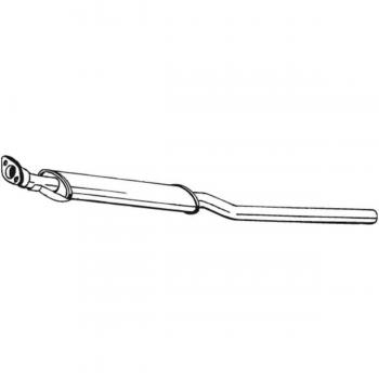 Silenciador central e intermedio BOSAL 228-625, compatible con vehículos específicos, fabricado en acero de alta calidad, diseñado para reducir el ruido del escape y mejorar el rendimiento del motor