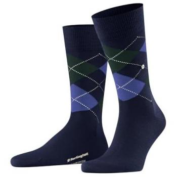 Jack & Jones Men's Structured Pattern Sneaker Socks - Blue - Size 40-46