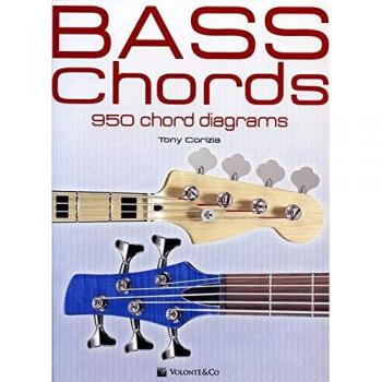 BASS CHORDS 950 CHORDS DIAGRAM