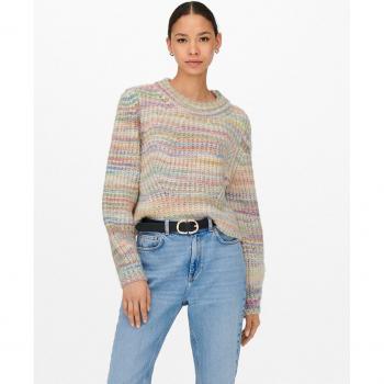 Only Carma Multicolor Knit Pullover for Women
