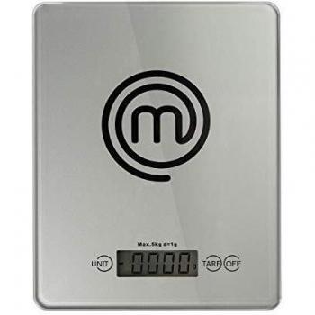 Báscula de Cocina Digital MasterChef 5 kg con Función Tare y Vetro Temperado
