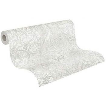 Papel Pintado No Tejido Daniel Hechter Selva, Diseño Botánico Tropical, Papel Tapiz Decorativo 0.53 x 5.33 m