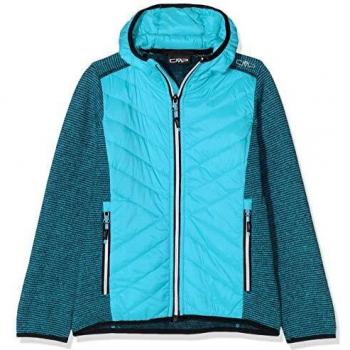 CMP Chaqueta para niña Fix Hood Hybrid 39H0565 Turchese 116