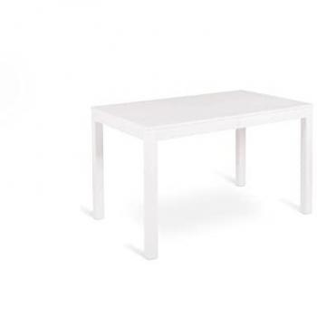 Mesa Extensible Traffic, Madera Melamina Blanco, 130/210x80 cm, Altura 76 cm
