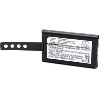 Batería Recargable Li-Ion 1000mAh 3.7V Compatible con Escáner de Códigos de Barra Datalogic CVR2, Memor X3, DL-Memor y Memor NFP