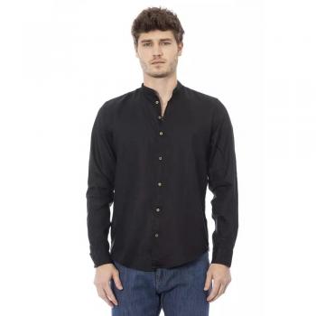 Baldinini Trend Black 100LY Shirt - XL