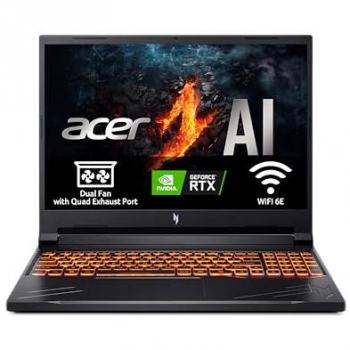Portátil Gaming Acer Nitro V 16 WUXGA IPS 165Hz, AMD Ryzen 7 8845HS, 16GB RAM, 1TB SSD, NVIDIA GeForce RTX 4060, Sin SO - Teclado