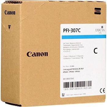Canon PFI-307C Original Cian - Cartucho de tinta para impresoras