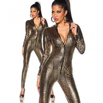 69fashion - Peto - Mono - Básico - para mujer dorado Talla única