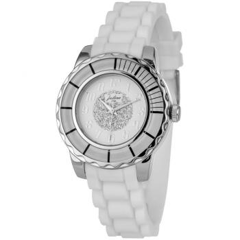 Reloj Analógico para Mujeres de Cuarzo con Correa en Caucho 21976B