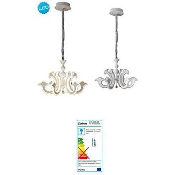 Lámpara de Techo Colgante LED Regulable Alta Blanca 2700K con Control Remoto - Naeve Ludwig