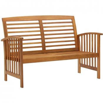 vidaXL Garden Bench 119 cm Solid Acacia Wood