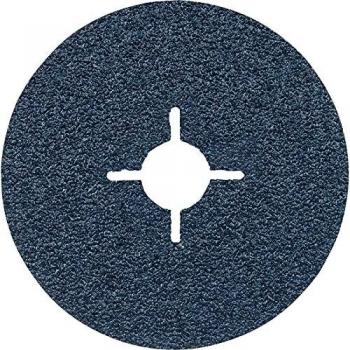 Bosch 2 608 607 254 - Disco lijador de fibra para amoladora angular, corindón de circonio - 115 mm, 22 mm, 36
