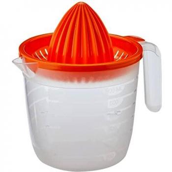 Metaltex 731100 EXPRIMIDOR Jarra 600 ML. T/Naranja, Plastic, Negro