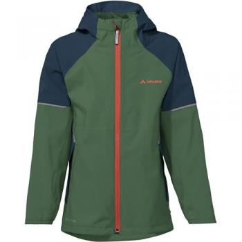 Vaude Kids Detective 2.5L Waterproof Jacket - Unisex Green