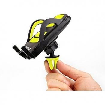 iVoler Soporte Movil Coche Aire 360 grados Universal Soporte colocado en la Rejillas de Ventilación Coche Para Teléfonos Móviles iPhone 7/7 Plus,6s/6s Plus/6/6 Plus/5S/5C/5/4S, Samsung Galaxy S7/S7 Edge/S6/S6 Edge, LG G5, Google Pixel/Pixel XL, Huawei 