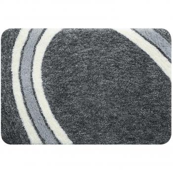 Alfombra de baño de microfibra CURVE 55x65cm Gris Spirella