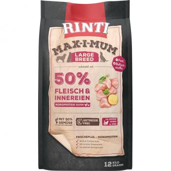 Rinti Max-i-mum Pollo para Perros Grandes - 2 x 12 kg (Pack Ahorro)