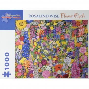 Wise Flower Cycle 1,000-Piece Pomegranate Jigsaw Puzzle