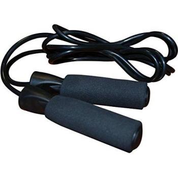 Sveltus Aerobic Skipping Rope - Black, Foam Handles, Ball Bearings