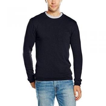 BLEND, 20701375 - Jersey de manga larga para hombre, color blue nights/ 74627, talla L