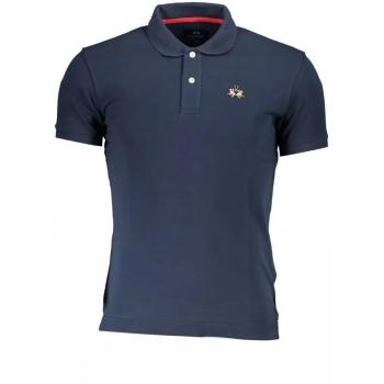 La Martina Sleek Slim Fit Polo with Contrast Details - XL