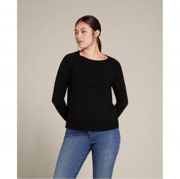 Jersey Elena Miró con Corte Boxy y Mangas Raglán
