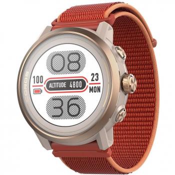COROS Apex 2 GPS Outdoor Watch, Coral, WAPX2-COR