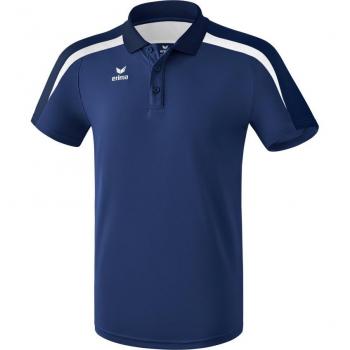 Erima Liga 2.0 Short Sleeve Polo Shirt for Children - New Navy / Dark Navy / White, Size 128 cm, Unisex