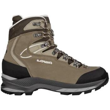 Lowa Mauria Evo LL Women's Nubuck Hiking Boots - Brown/Stone