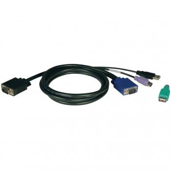 Tripp Lite 10 ft KVM Switch USB/PS2 Combo Cable Kit