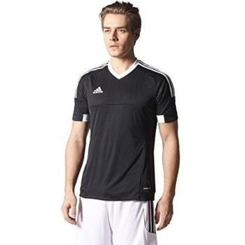 adidas Tiro 15 Jsy - Camiseta para hombre, color negro, talla XS