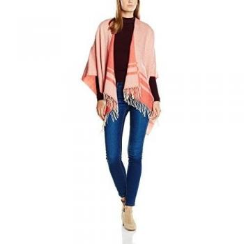edc by ESPRIT 086CA1Q009, poncho Mujer, Gris