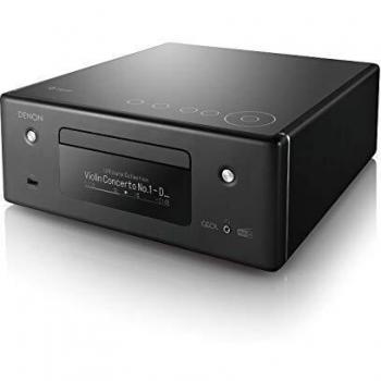 Receptor de Audio Denon RCD-N11DAB - CD, Bluetooth, LAN, WLAN, DAB+, HEOS Multiroom, AirPlay 2, Alexa Compatible, Negro