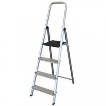 Escalera de Aluminio Doméstica de 4 Peldaños