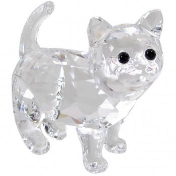 Swarovski Kätzchen Figura Decorativa, Cristal, 3.4 x 3.4 x 1.7 cm