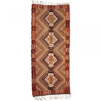Kelim Kilim Vintage alfombra original Malatya 160x371 cm Lana