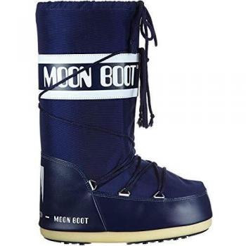 MOON BOOT Nylon, Botas de Nieve Unisex niños, Azul