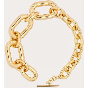 Paco Rabanne Golden XL Link Choker Necklace