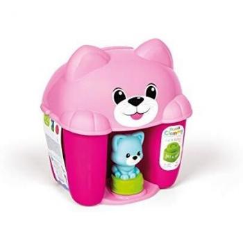 Clementoni- Soft Clemmy Cat & Kitty - Ladrillos Blandos, Multicolor, 3