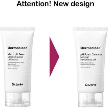Dermaclear Micro pH Foam Cleanser 120ml - Gentle Foaming Facial Cleanser
